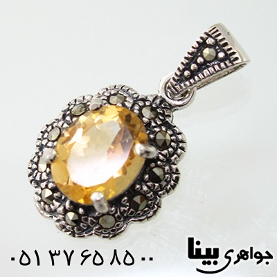 گردنبند سیترین زنانه مارکازیت هانگ