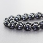 33 دانه ای درشت نقره کوب _کد:7994