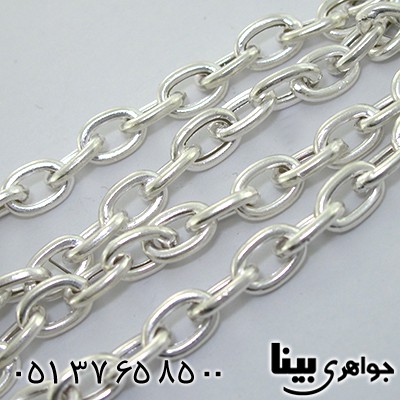 زنجیر نقره مردانه درشت 60 سانتی