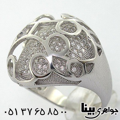 انگشتر اتمی سوئیسی زنانه درشت فانتزی میکرو