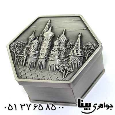 جعبه جواهر فلزی مدل silver کرملین