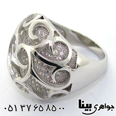 انگشتر اتمی سوئیسی زنانه درشت فانتزی ویشکا