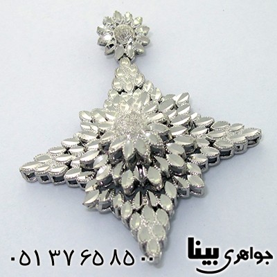 گردنبند نقره زنانه درشت مدل ستاره درخشان