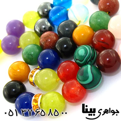 تسبیح چند جواهر 33 دانه ای سنگ درمانی