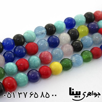 تسبیح چند جواهر ام البنین 101 دانه ای دانه گرد