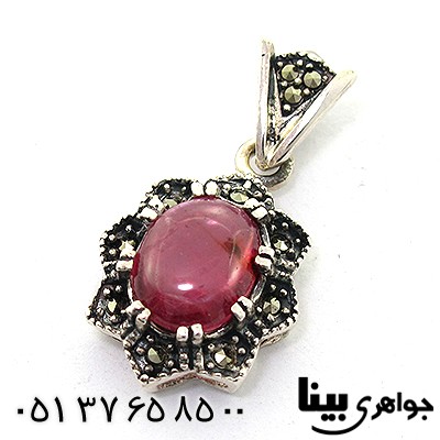 گردنبند یاقوت سرخ زنانه مارکازیت هانگ
