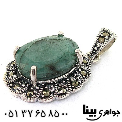 گردنبند زمرد زنانه مارکازیت هانگ
