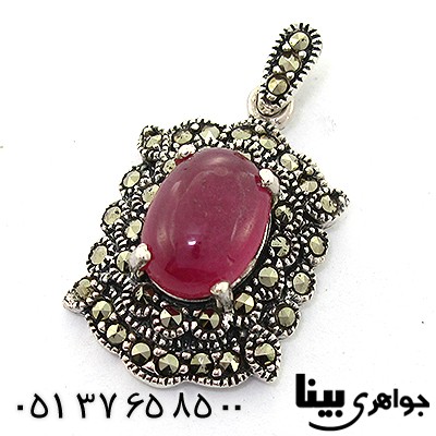 گردنبند یاقوت سرخ زنانه مارکازیت هانگ