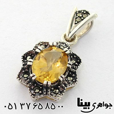 گردنبند سیترین زنانه مارکازیت هانگ