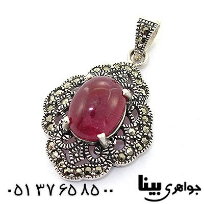 گردنبند یاقوت سرخ زنانه مارکازیت هانگ