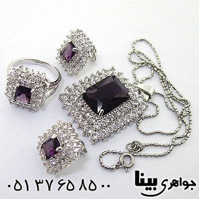 سرویس طرح آمتیست زنانه درشت شکیل