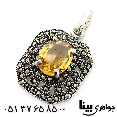 گردنبند سیترین زنانه مارکازیت هانگ