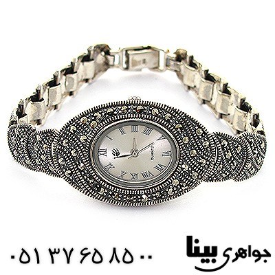 ساعت حدید زنانه بیضی مارکازیت هانگ