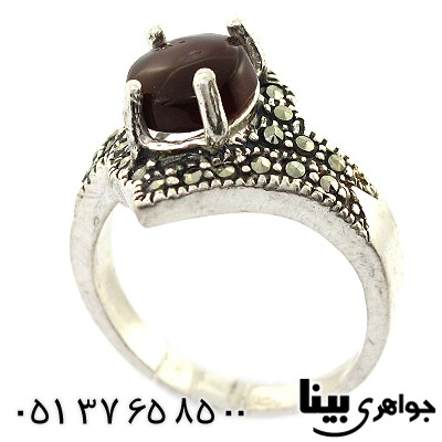 انگشتر عقیق یمنی زنانه مارکازیتی