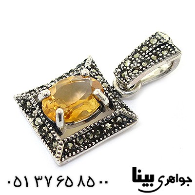 گردنبند سیترین زنانه مارکازیت هانگ