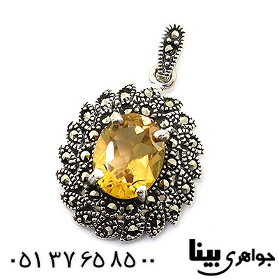 گردنبند سیترین زنانه مارکازیت هانگ