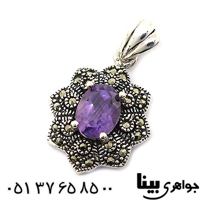 گردنبند آمتیست زنانه مارکازیت هانگ