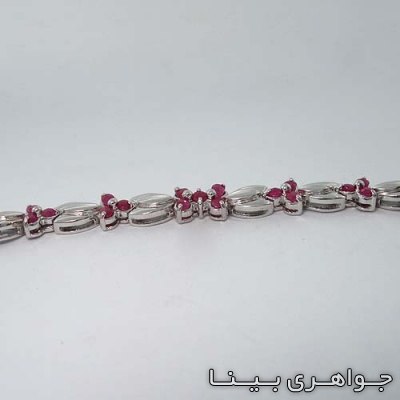 دستبند یاقوت سرخ پروانه