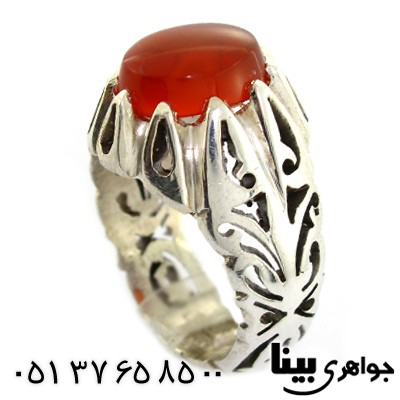 انگشتر عقیق یمنی مرغوب مردانه درشت فاخر