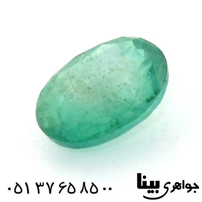 نگین انگشتر زمرد زامبیا زلال و شفاف