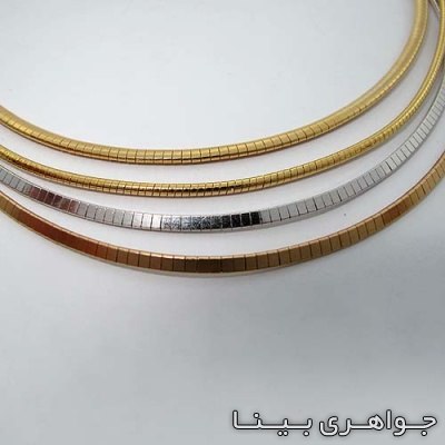 زنجیر نقره پهن