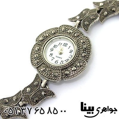 ساعت حدید زنانه طرح مارکازیتی گل لاله