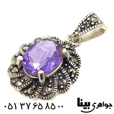 گردنبند آمتیست زنانه مارکازیت هانگ