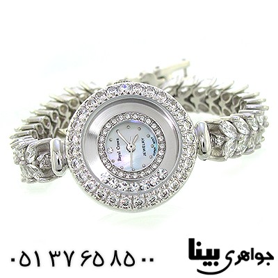 ساعت نقره زنانه برند Royal Crown با شکوه مجلسی