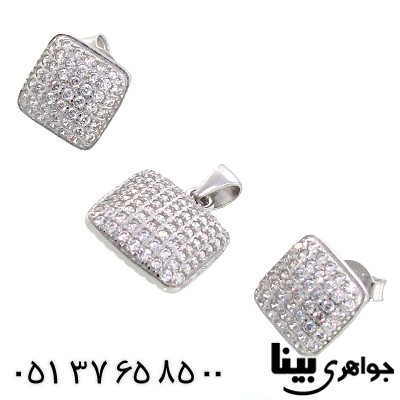 سرویس سوارسکی اصل زنانه مدل مربعی