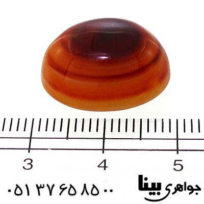 نگین انگشتر عقیق باباقوری و سلیمانی ترکیبی و نقوش ماورائی _کد:8893