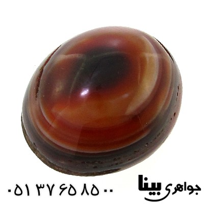 نگین انگشتر عقیق باباقوری و سلیمانی ترکیبی و نقوش ماورائی