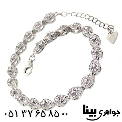 دستبند سوارسکی اصل زنانه مدل برلیان کاری با شکوه