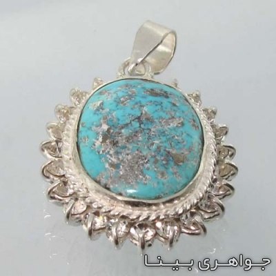 گردنبند فیروزه نیشابوری سایز بزرگ سنتی