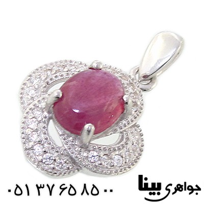گردنبند یاقوت سرخ زنانه رادیوم لوکس