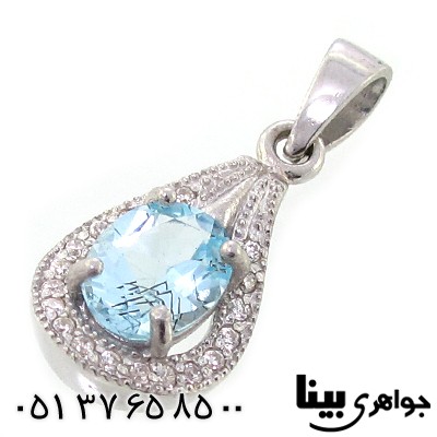 گردنبند توپاز عالی زنانه رادیوم لوکس