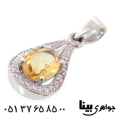 گردنبند سیترین زنانه رادیوم لوکس
