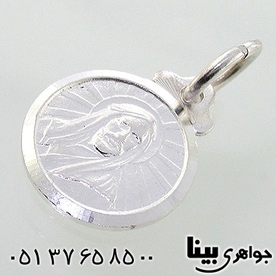 گردنبند نقره دایره ای شمایل
