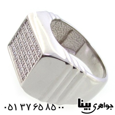 انگشتر نگین سوئیسی مردانه میکروستینگ پرنس