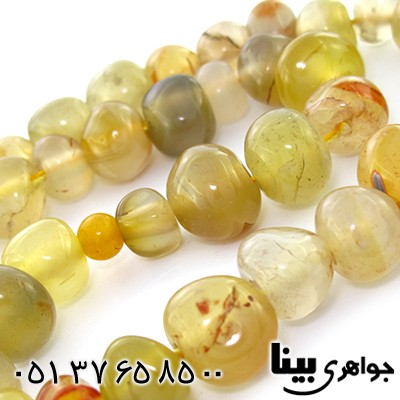 تسبیح عقیق 33 دانه ای درشت تراش راف