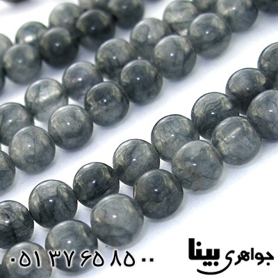 تسبیح جید دودی 101 دانه ای کروی