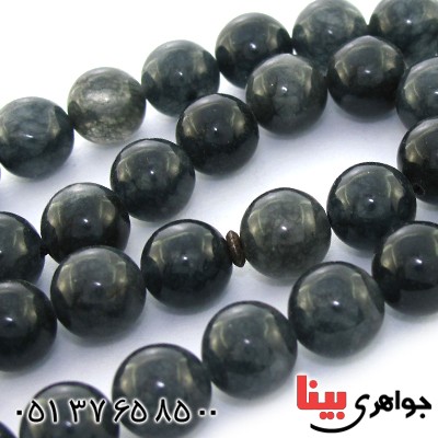 تسبیح جید دودی 33 دانه ای کروی