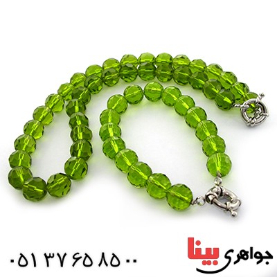 سرویس کریستالی سبز سوارسکی اصل زنانه طرح زبرجد