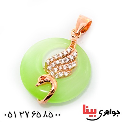 گردنبند چشم گربه زنانه مدل قوی شیک