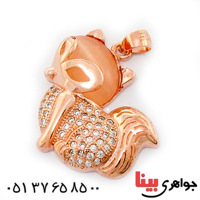 گردنبند چشم گربه زنانه مدل ملوس