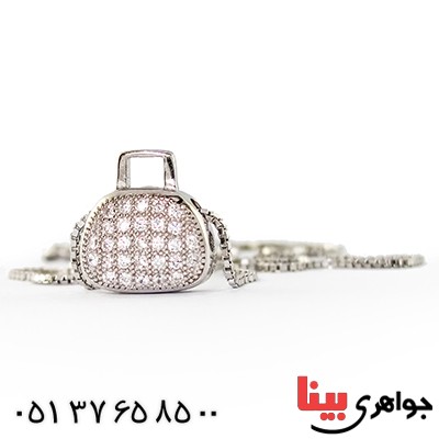 نگین سوارسکی درجه یک زنانه مدل کیف فانتزی _کد:9336