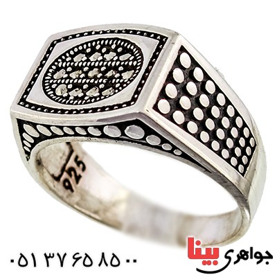 انگشتر حدید مردانه میکروستینگ