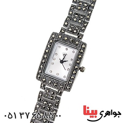 ساعت حدید زنانه مارکازیت درجه یک تایلندی مدل کارتی