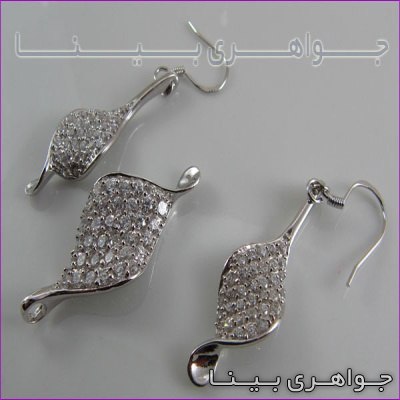 سرویس نقره طرح برگ پیچ