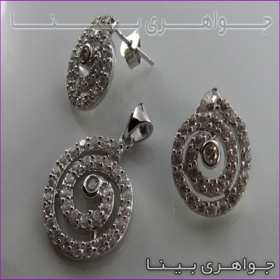 سرویس نقره طرح پیچ