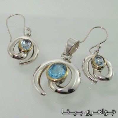 سرویس توپاز آبی طرح پیچ